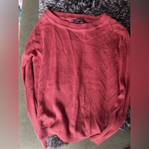 Lulus Rust Sweater size xs